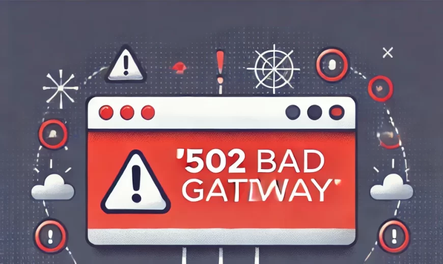 What is the 502 Bad Gateway Error