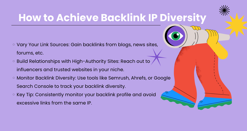 How to Achieve IP Address Diversity in Your Backlink Strategy